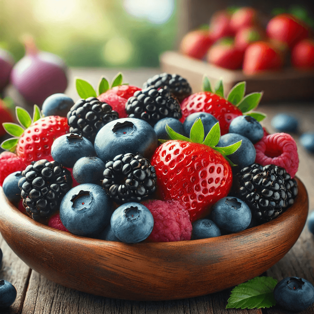mixed berries