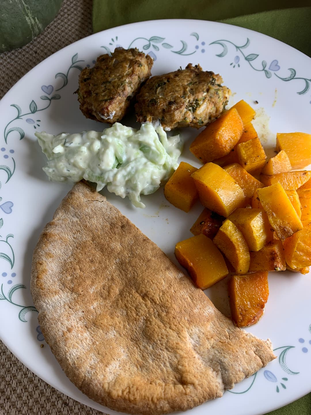 Mediterranean Turkey Kofta + Roasted Butternut