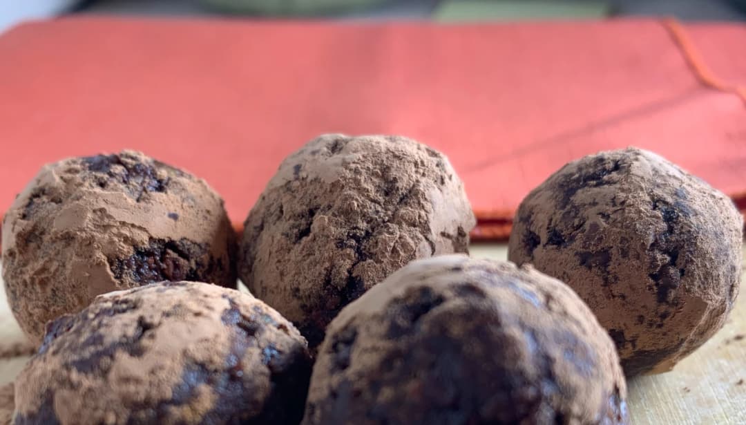 Chai-spiced Date Truffles