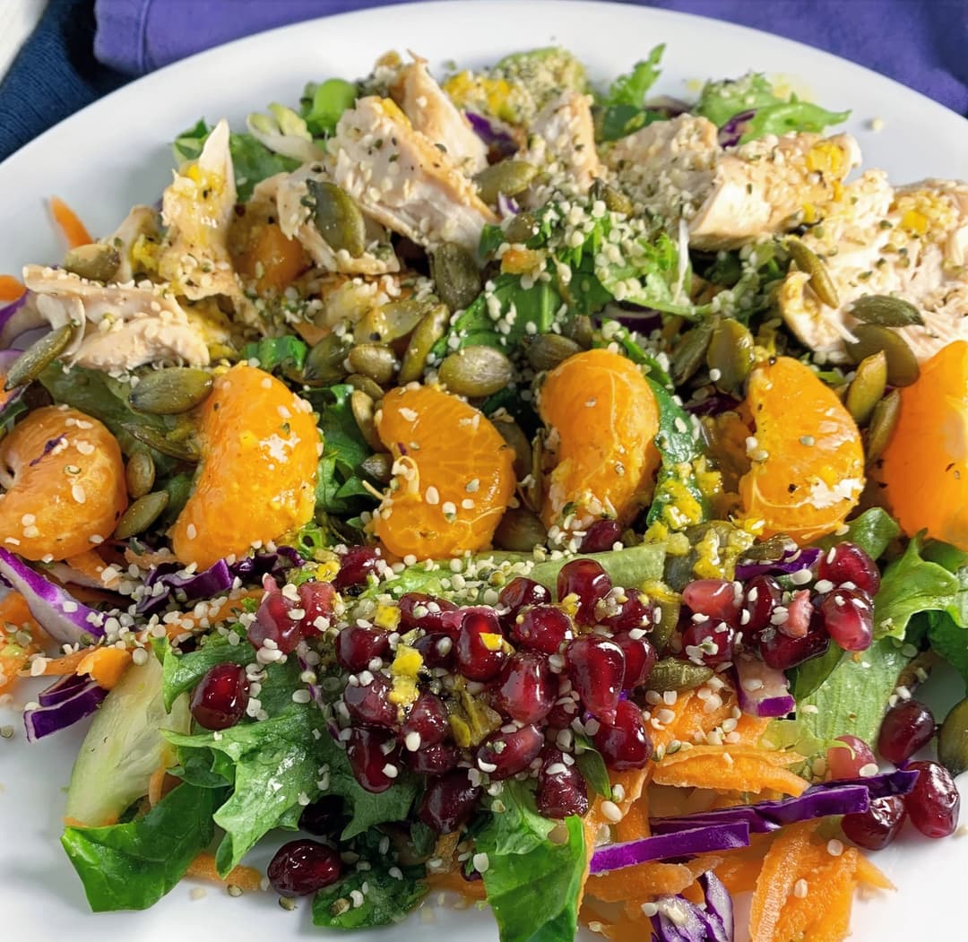 Mandarin Orange Chicken Salad