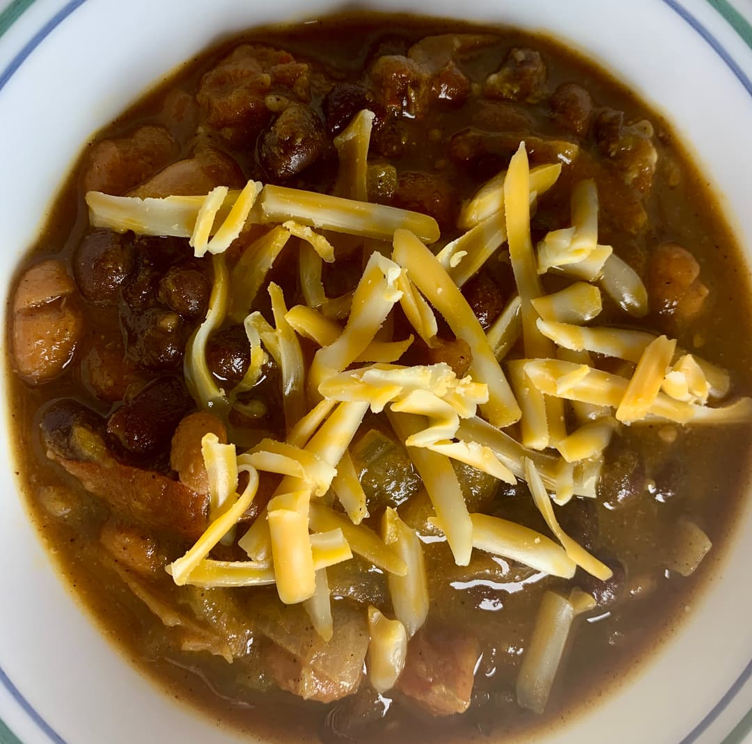 Three-Bean Pumpkin Chili