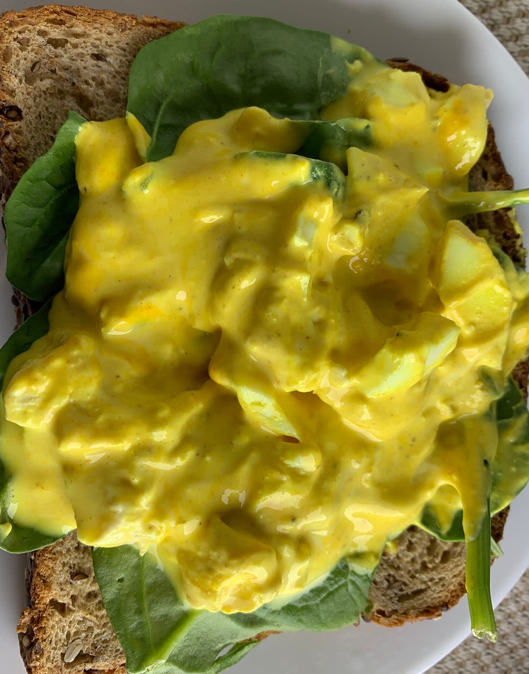 “Good Morning” Egg Salad Toast (High-Protein)