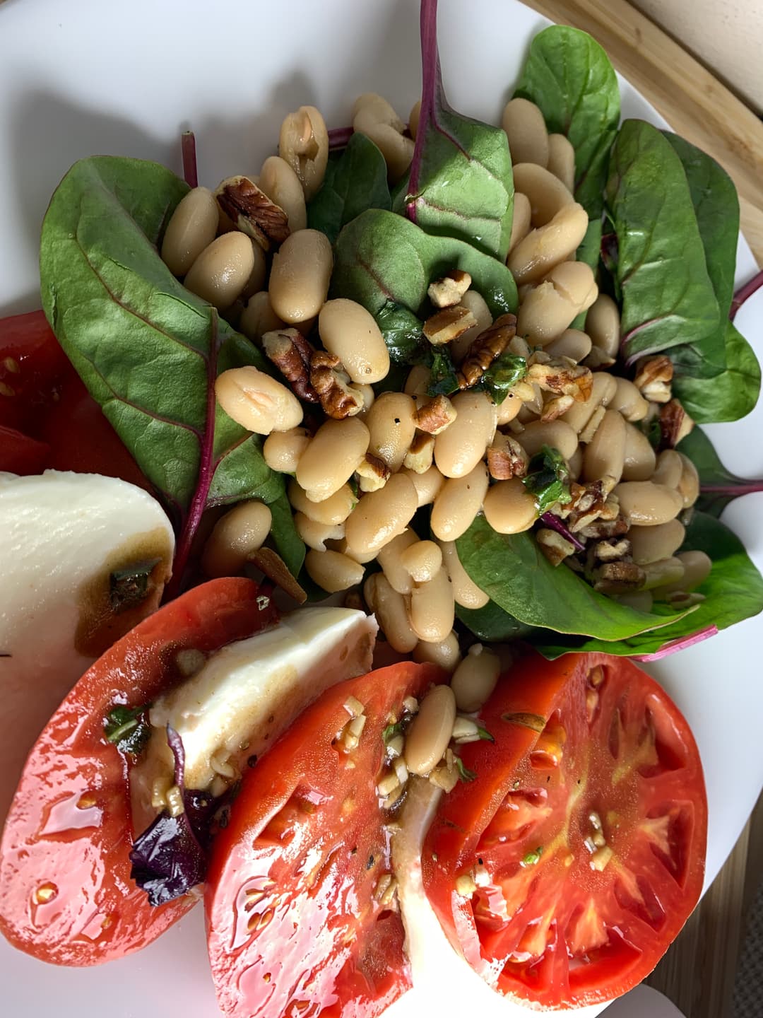 Caprese White Bean Salad Bowl